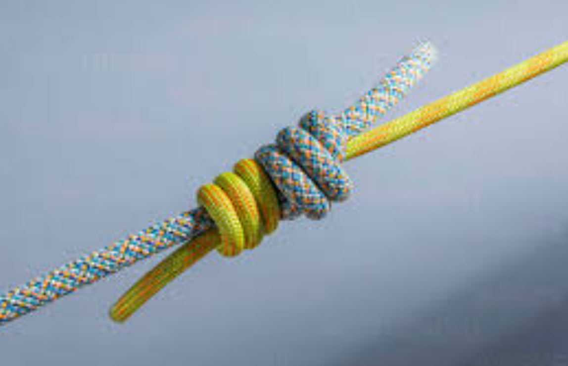 Даже связывать пришлось