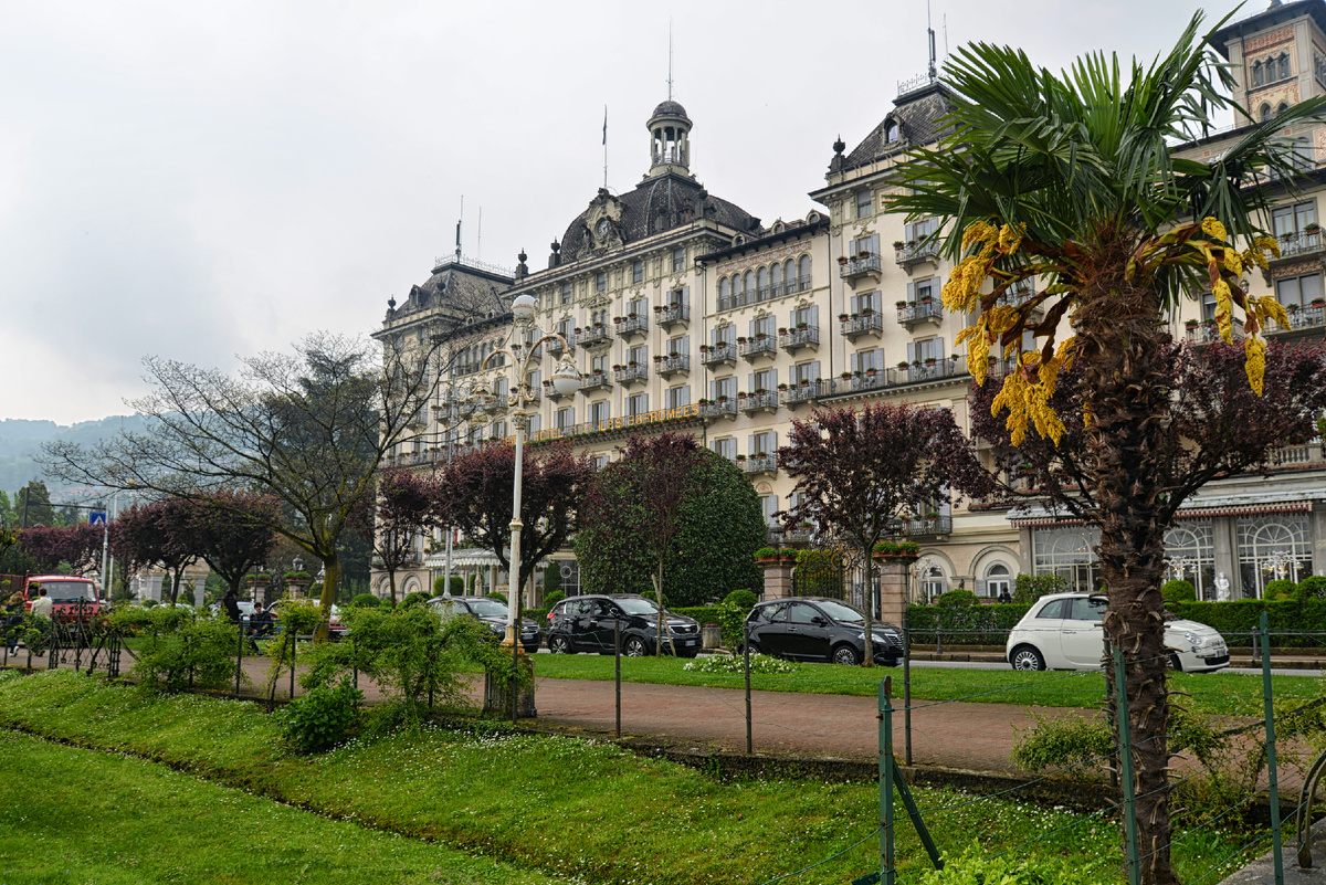 Стреза. Пьемонт. Италия. Grand Hotel des Iles Borromées . Фотография А.Новикова. 2015