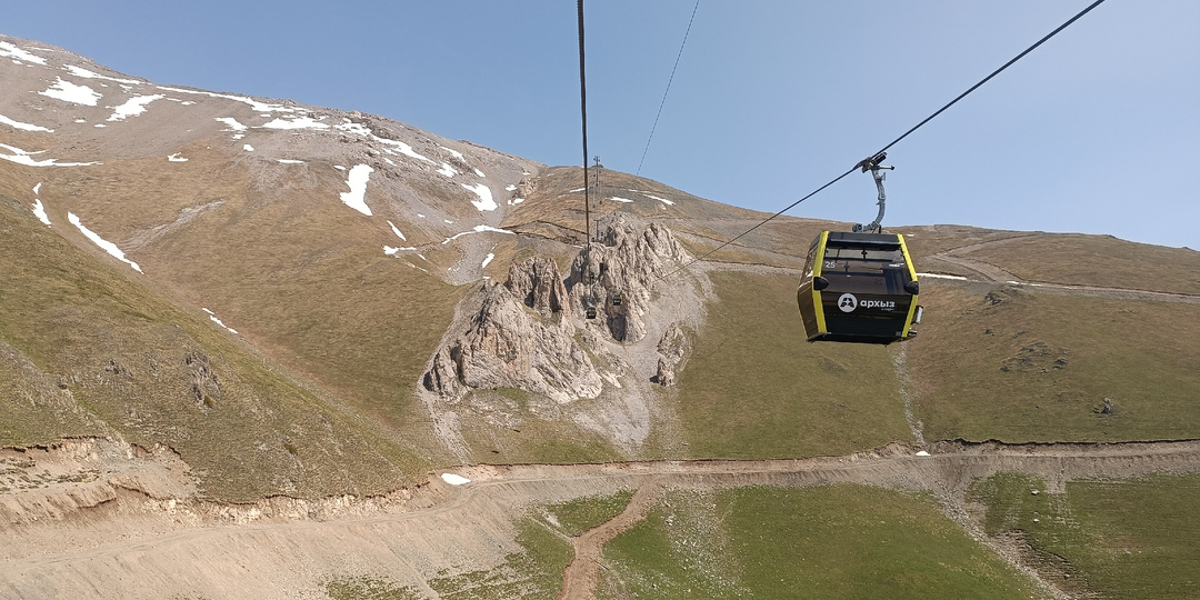 Архыз - канатная дорога "Романтик"