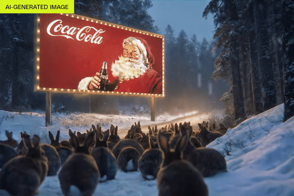     Coca Cola переделала легендарную новогоднюю рекламу руками ИИ: выглядит так себе, и вот почему