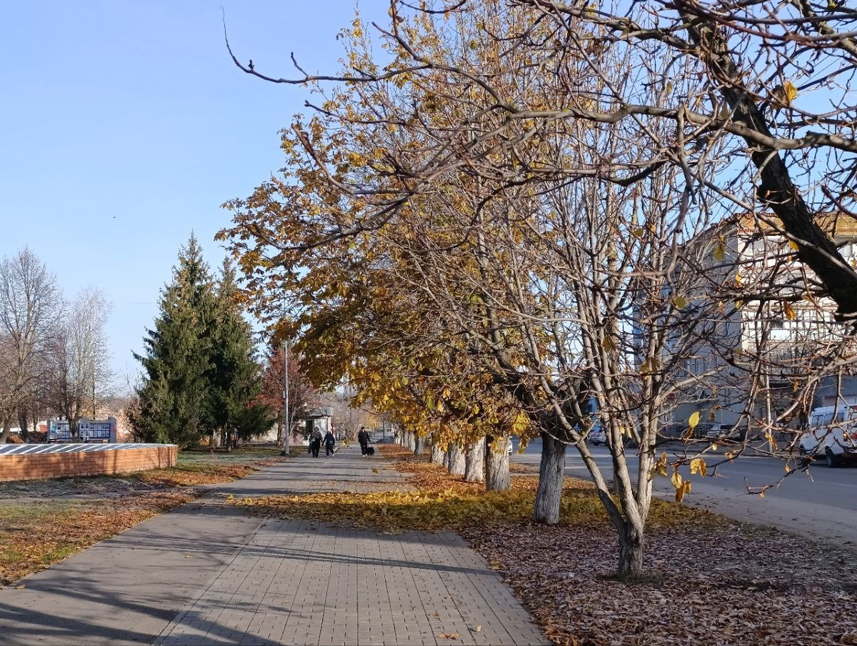 Вот такие улочки.