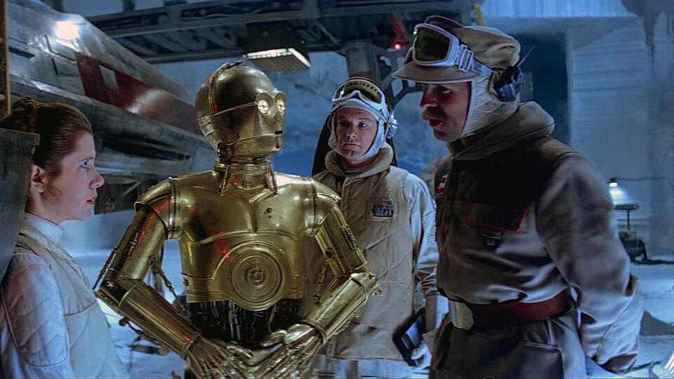     Редкий экземпляр: шлем повстанца из "Звездных войн" выставили на аукцион Кадр из фильма "Звёздные войны. Эпизод V: Империя наносит ответный удар", режиссер Ирвин Кершнер