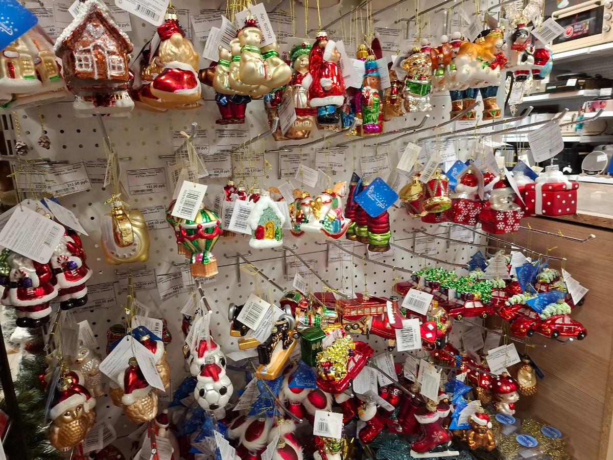 Глаза разбегаются от изобилия, в том году не было столько 