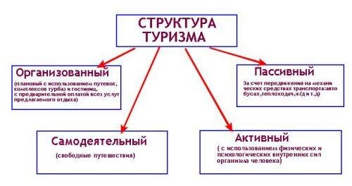 Структура туризма