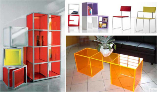 Дизайнерская пластиковая мебель