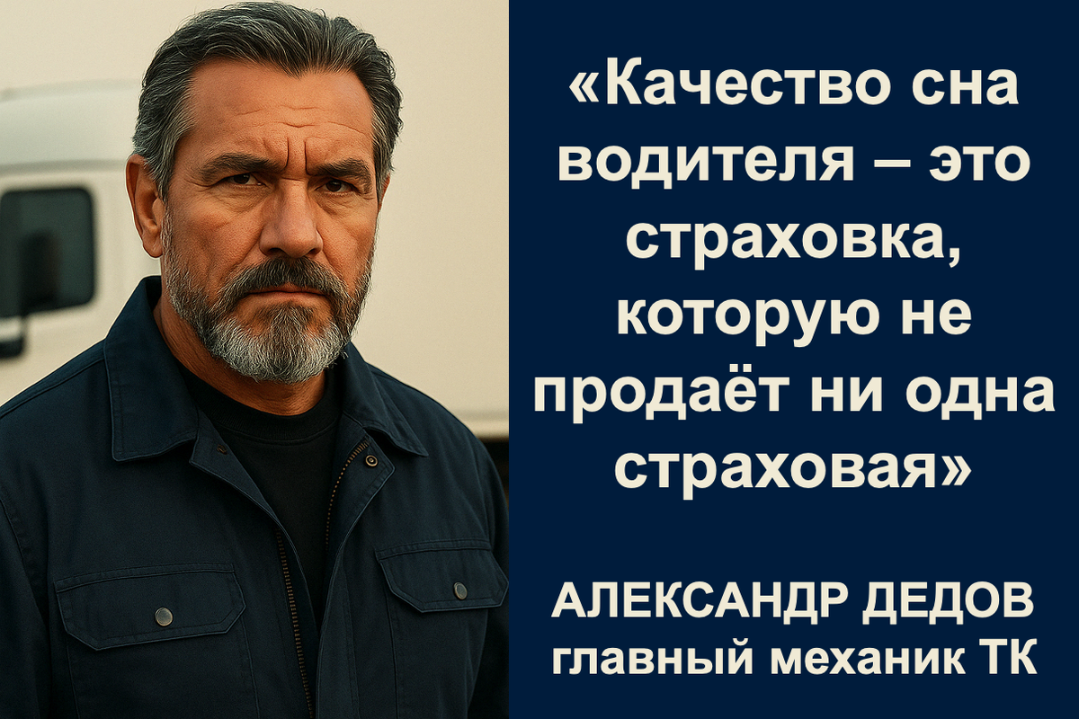 Главный механик ТК, с парком более 600 машин, 20 лет опыта, а до этого сам дальнобойщик – знает о чём говорит.