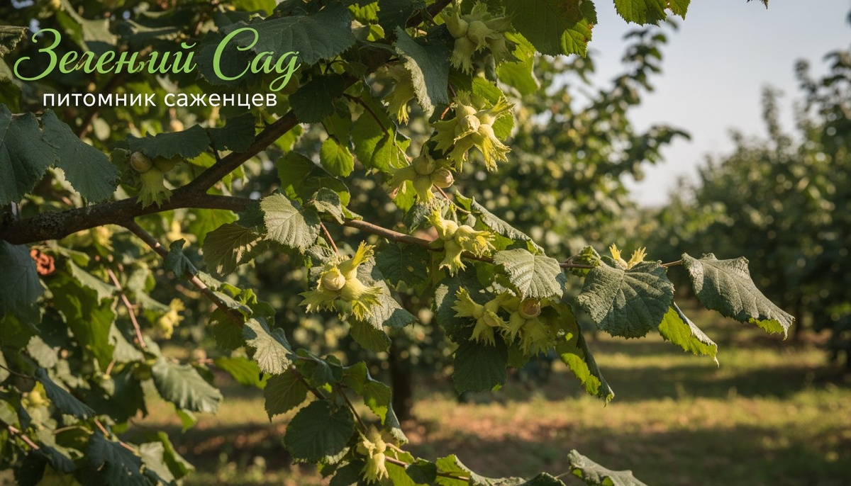 От питомника Зеленый Сад гид по саженцам фундука в Екатеринбурге.
