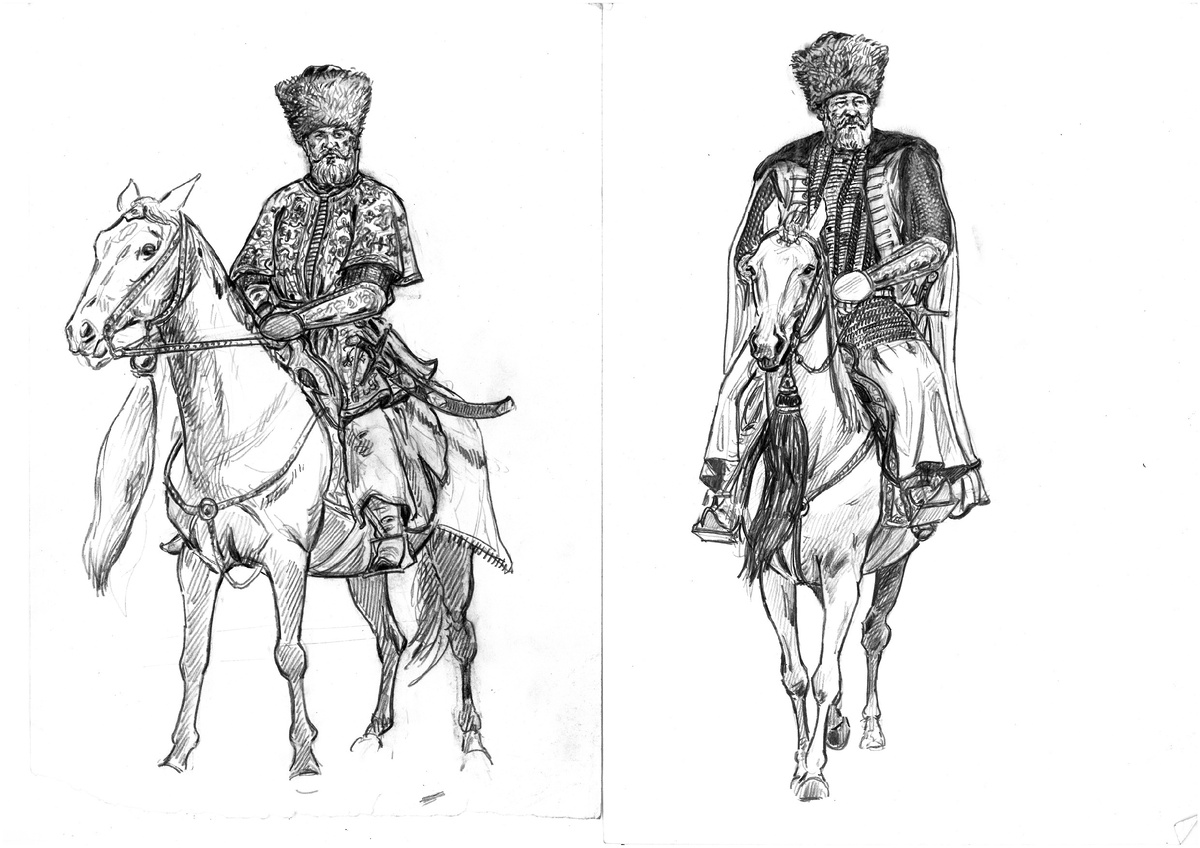 Русские воеводы начала XVII века. Смутное время худ. Олейник С. Вот так мог выглядеть Пожарский в свои поздние годы.