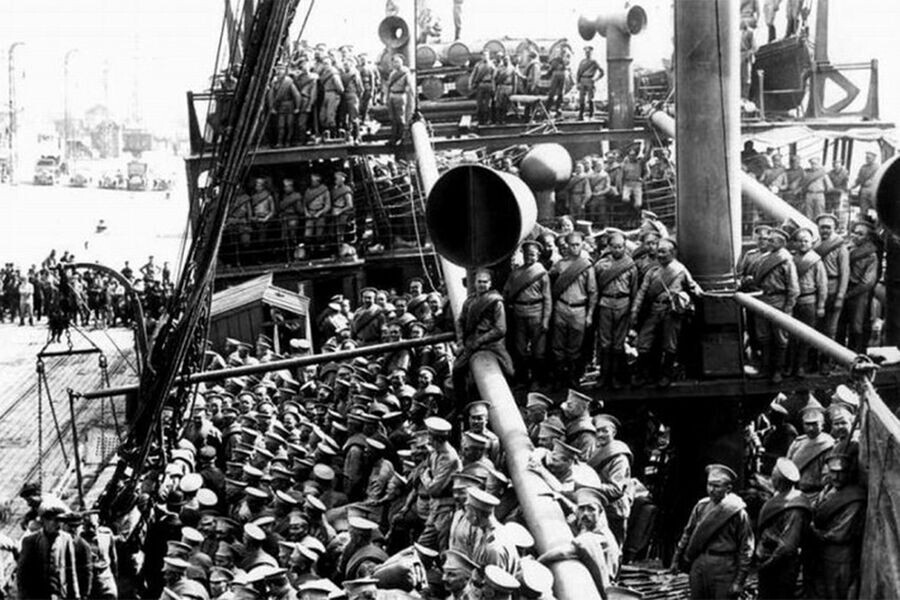 Транспорт с десантом. Фото из открытых источников