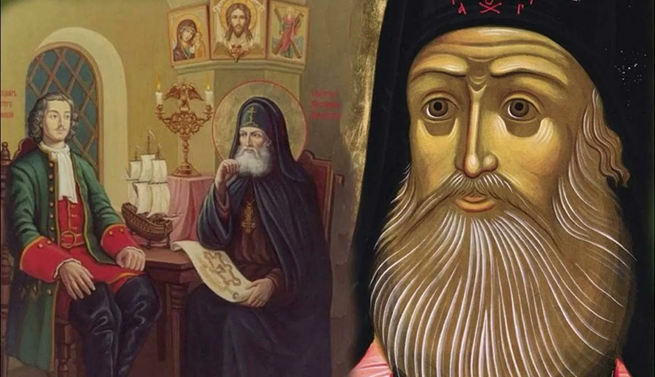 Пётр Великий и Митрофан Воронежский Фото из открытого доступа