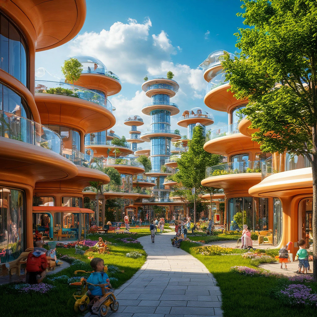 Детский городок.