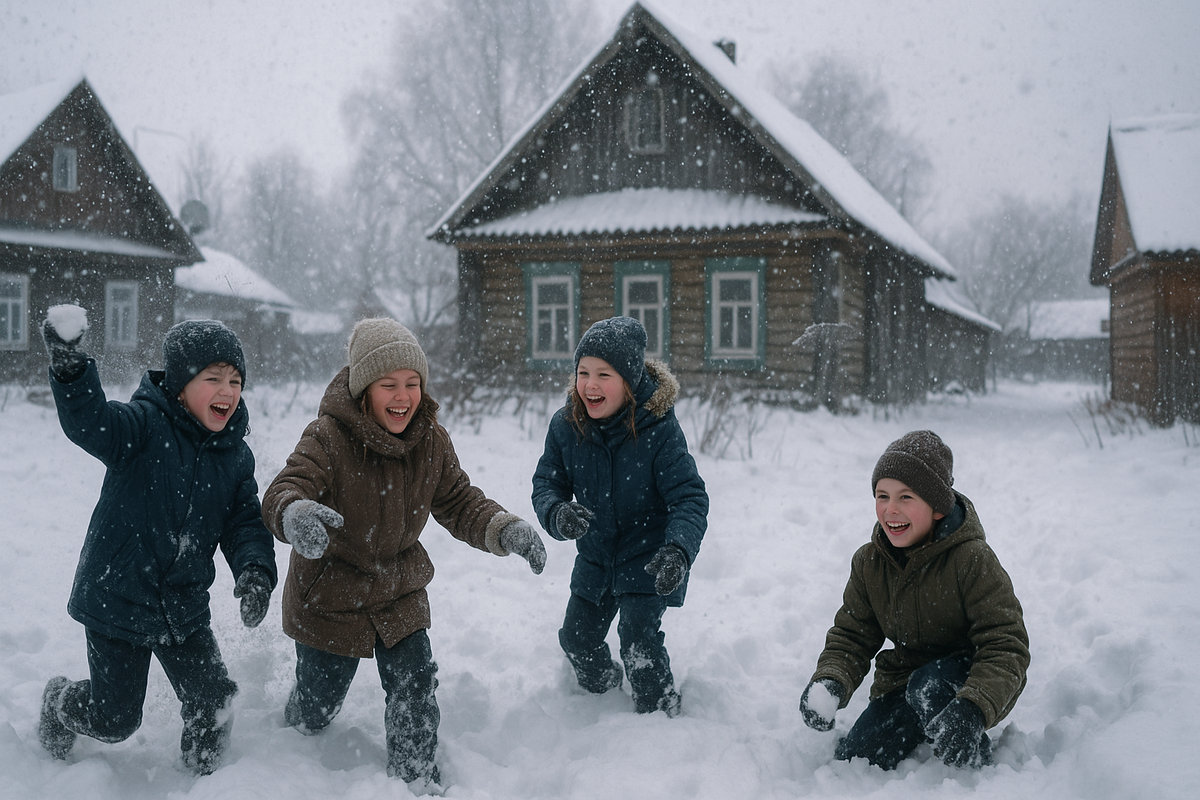 Такой будет, ОНА — наша любимая ЗИМА.