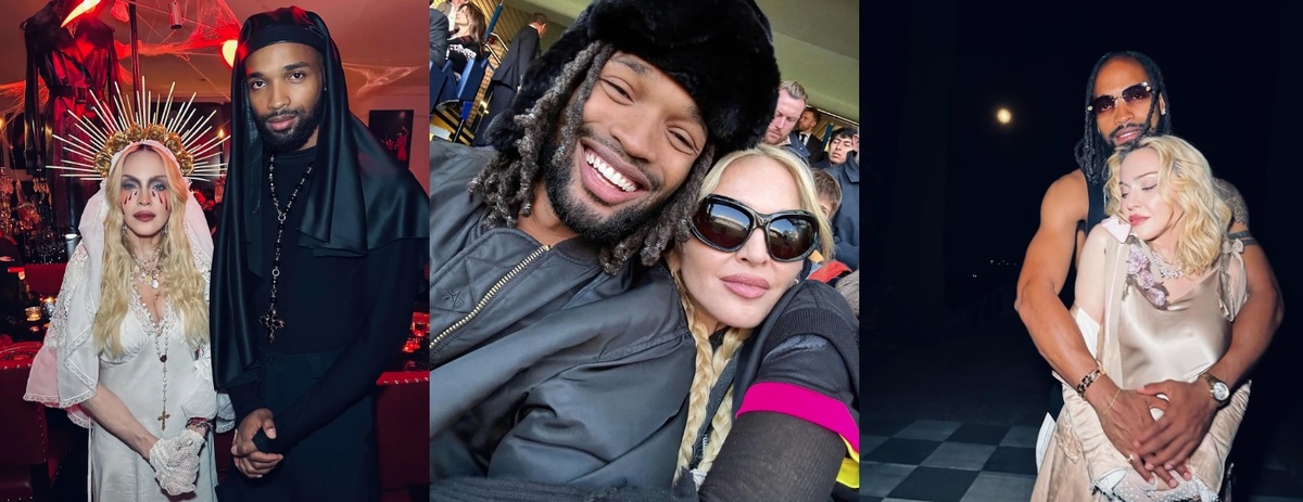 Мадонна и ее возлюбленный футболист Аким Моррис