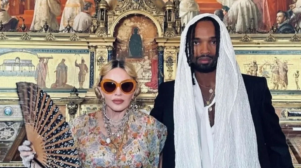 Мадонна и ее возлюбленный футболист Аким Моррис