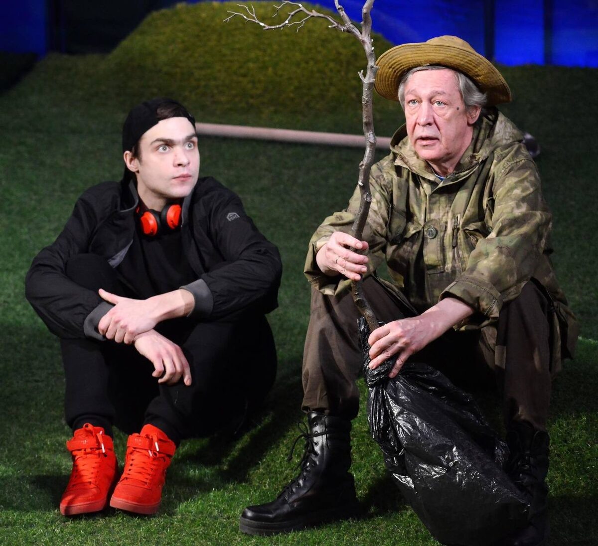 Николай Ефремов с отцом