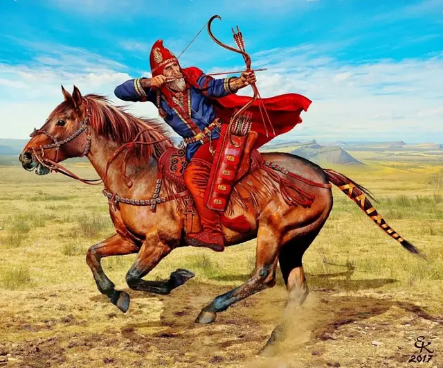 Парфянин на коне