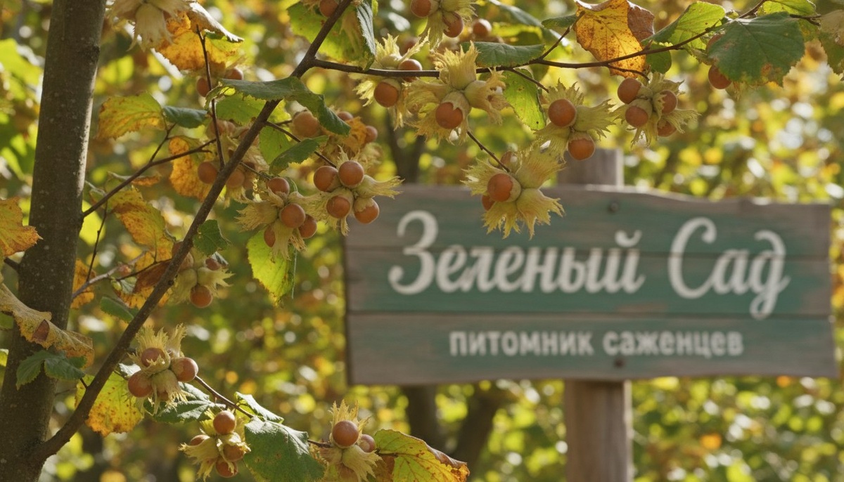 Выращивание саженцев фундука в Донецке.