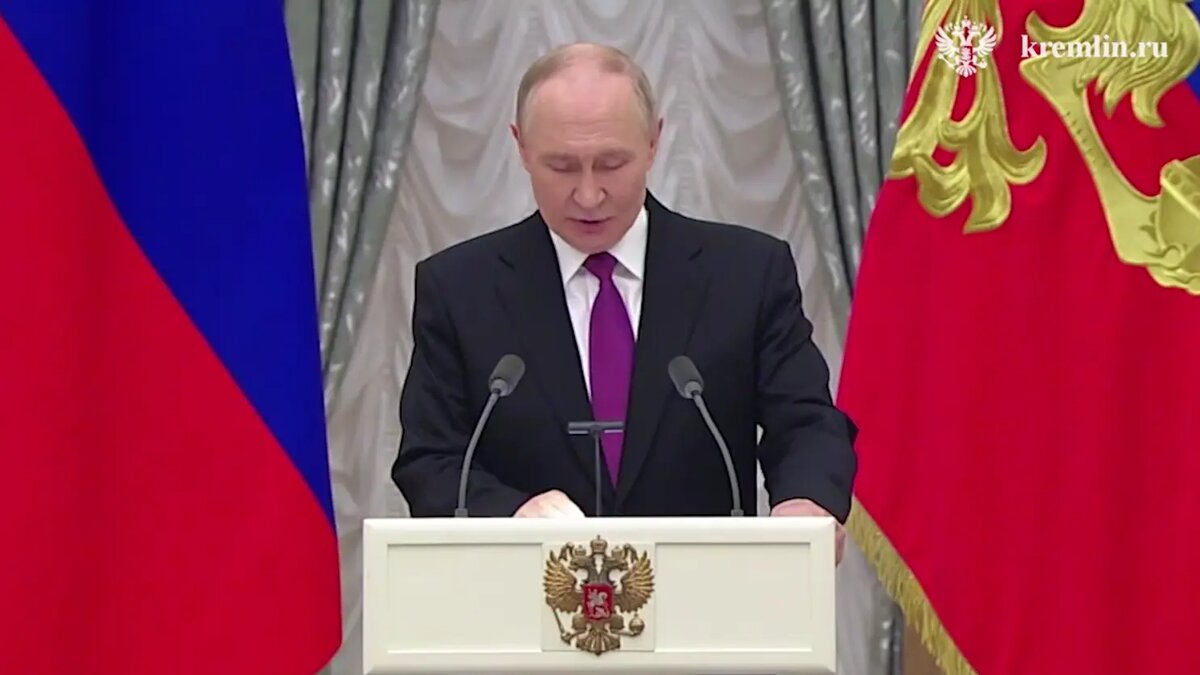    Владимир Путин. Фото: кадр видео Кремля