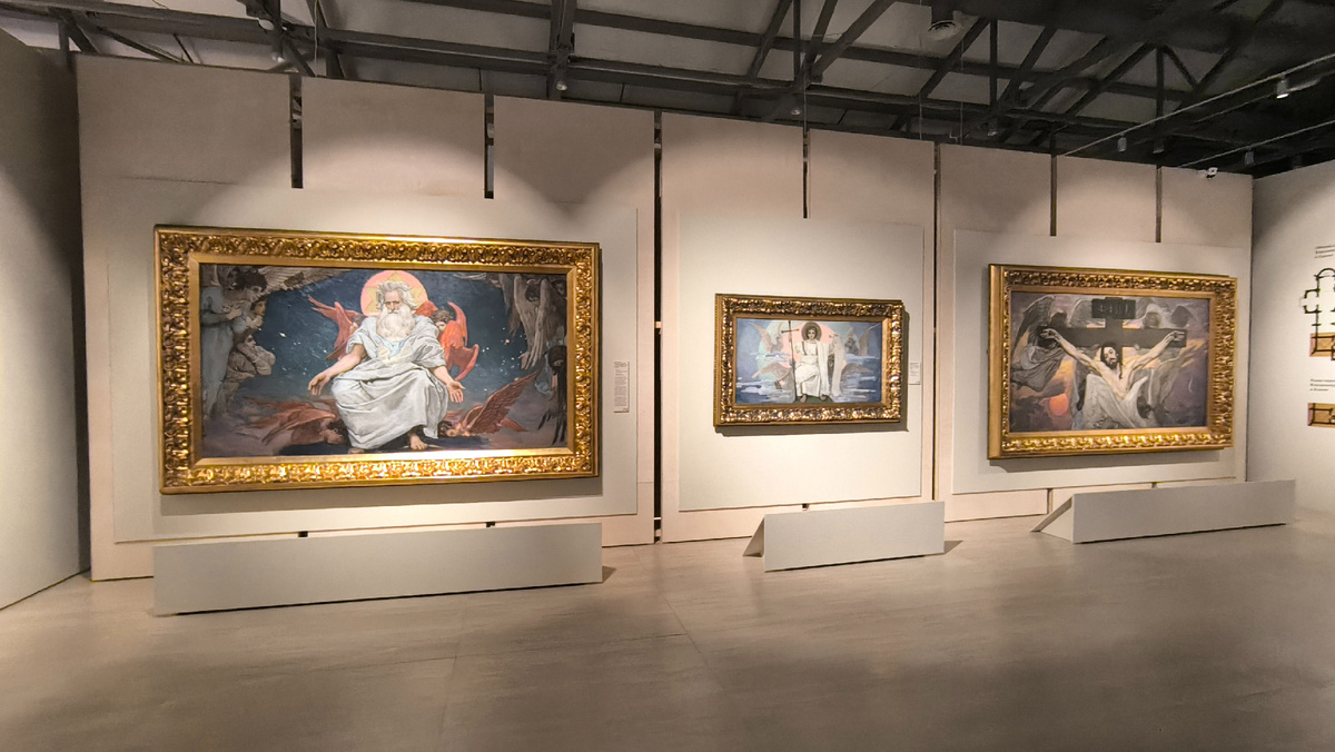 Выставка работ В. М. Васнецова "Радость праведных" в Нижнем Новгороде