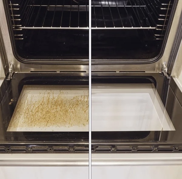 Как отмыть духовку не замарав руки