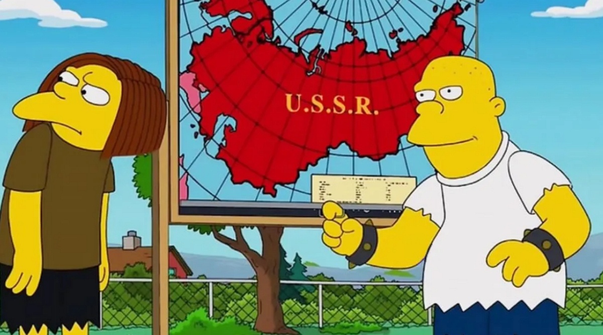 Кадр из мультсериала "Симпсоны"