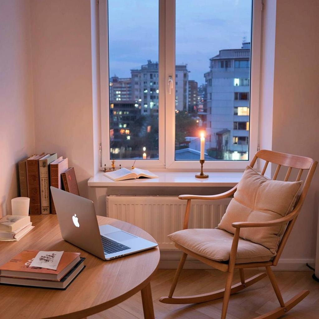 Не очень удобно работать на таком стуле