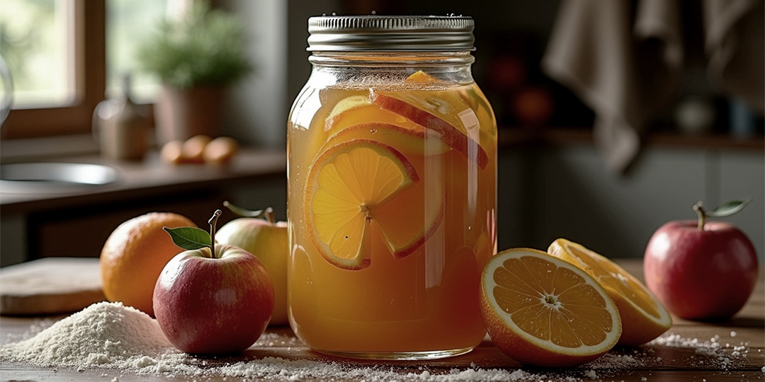 ЯБЛОЧНЫЙ КОМПОТ С АПЕЛЬСИНОМ, КАК ЗИМНЕЕ СОЛНЦЕ В БАНКЕ