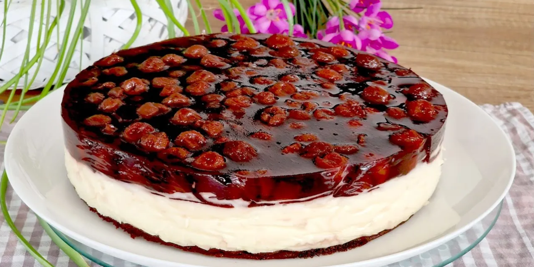 🍒 НЕРЕАЛЬНО ВКУСНЫЙ Торт "ПЬЯНАЯ ВИШНЯ" Рецепт ароматного торта с вишней. Простой, быстрый, домашний - покорит с первого кусочка!