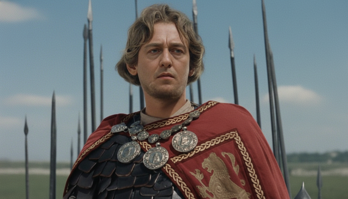 Можете представить Безрукова в роли Александра Невского в ремейке знаменитого фильма? Мы с помощью нейросети попробовали.