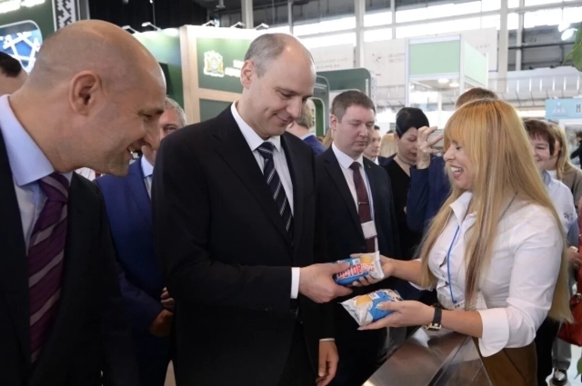    На стенде Свердловской области было представлено 25 предприятий.