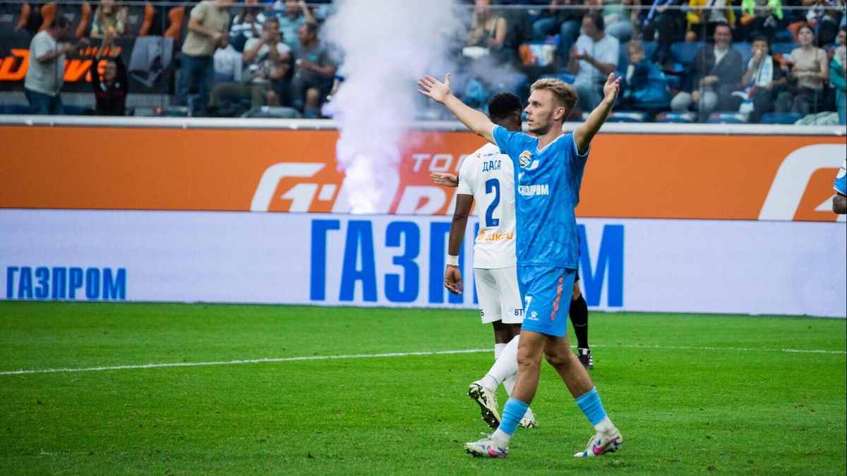 Максим Глушенков. Фото ФК Зенит 