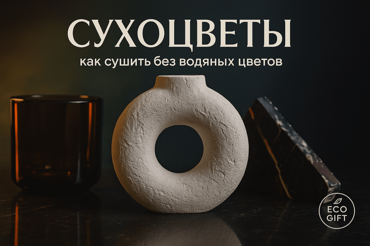    Открываем мир сухоцветов: как создать композitions без воды Марина Погодина