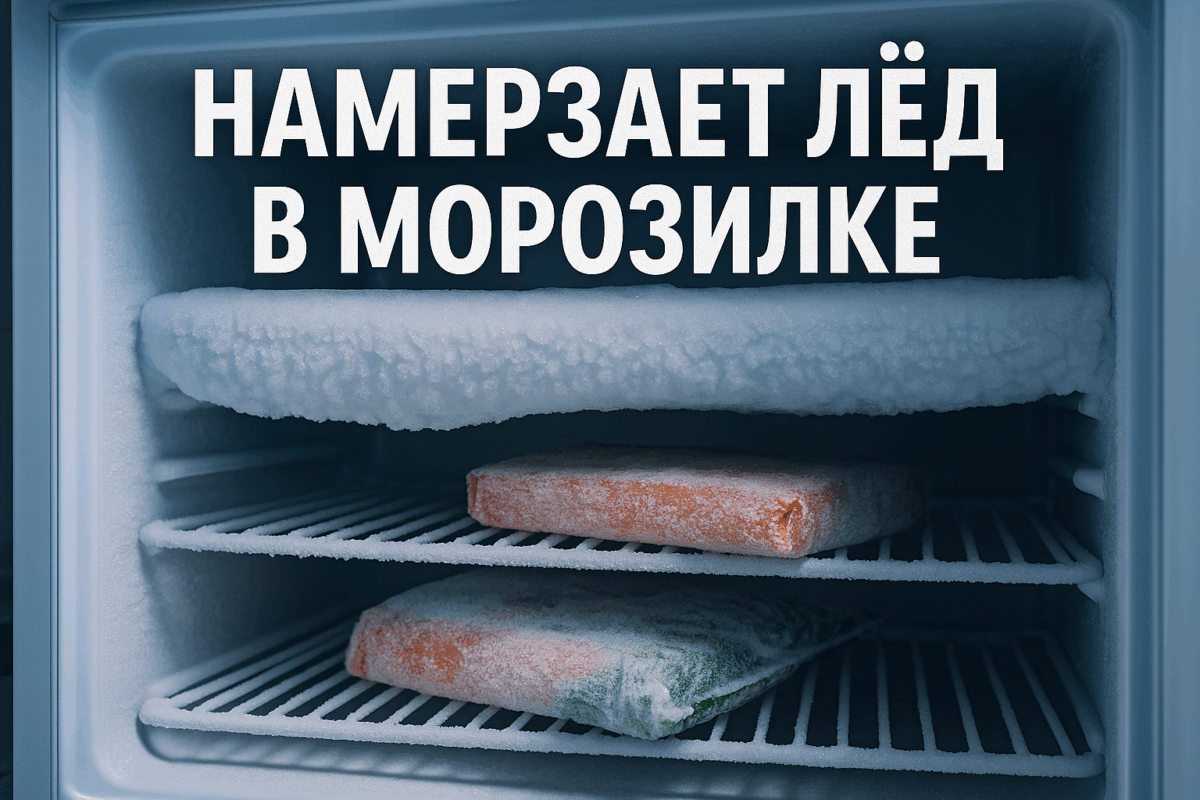    Намерзает лед в морозилке — причины наледи Михаил Юрьевич