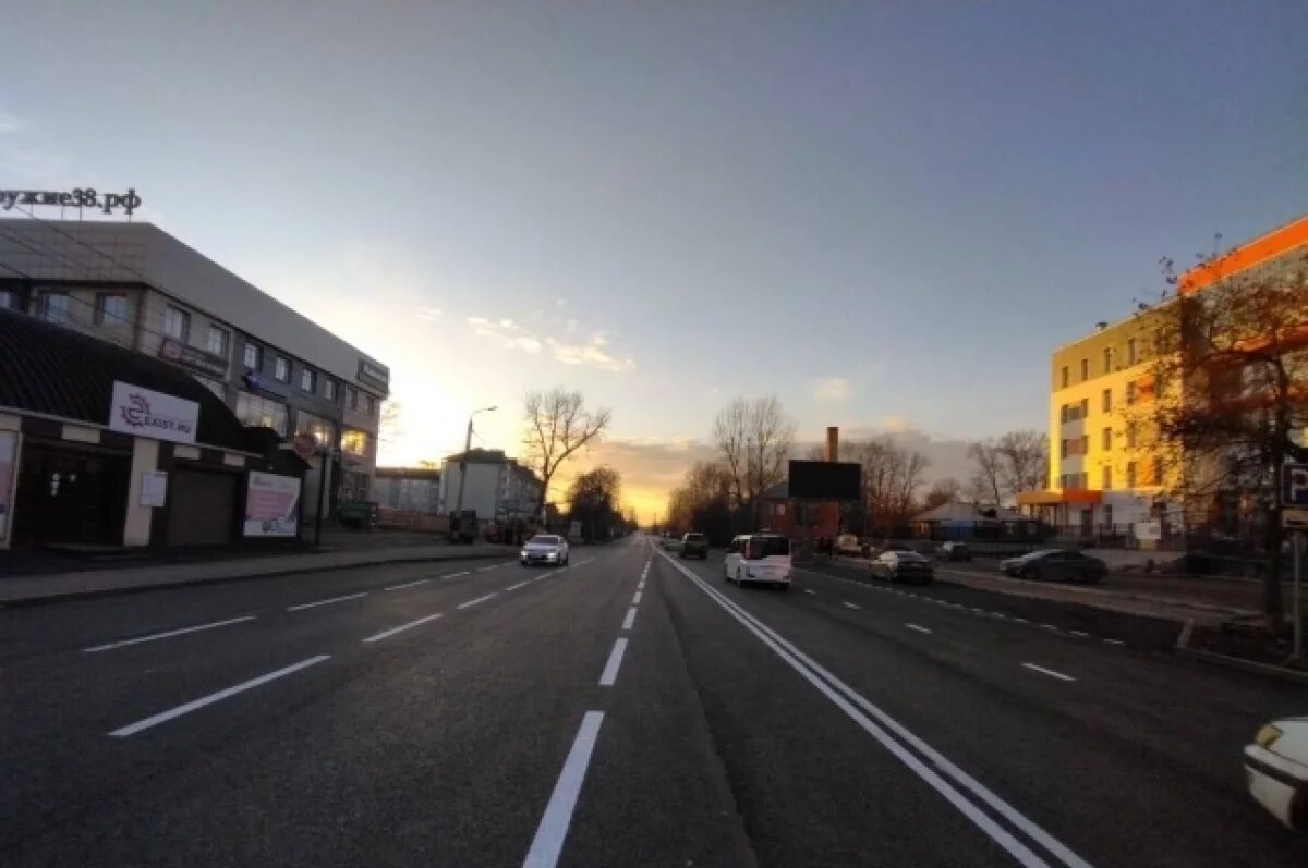    Проезд транспорта возобновлен по участку улицы Баррикад в Иркутске