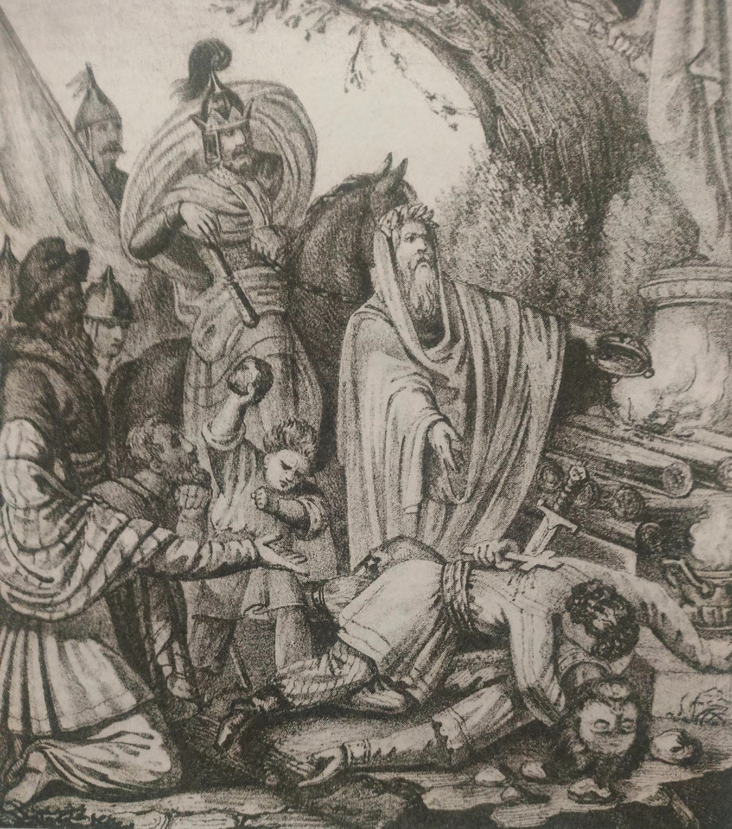 Мученичество святых Феодора и Иоанна. 