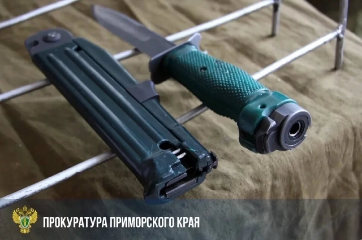    11 лет заключения получил житель Владивостока за «стреляющий нож»