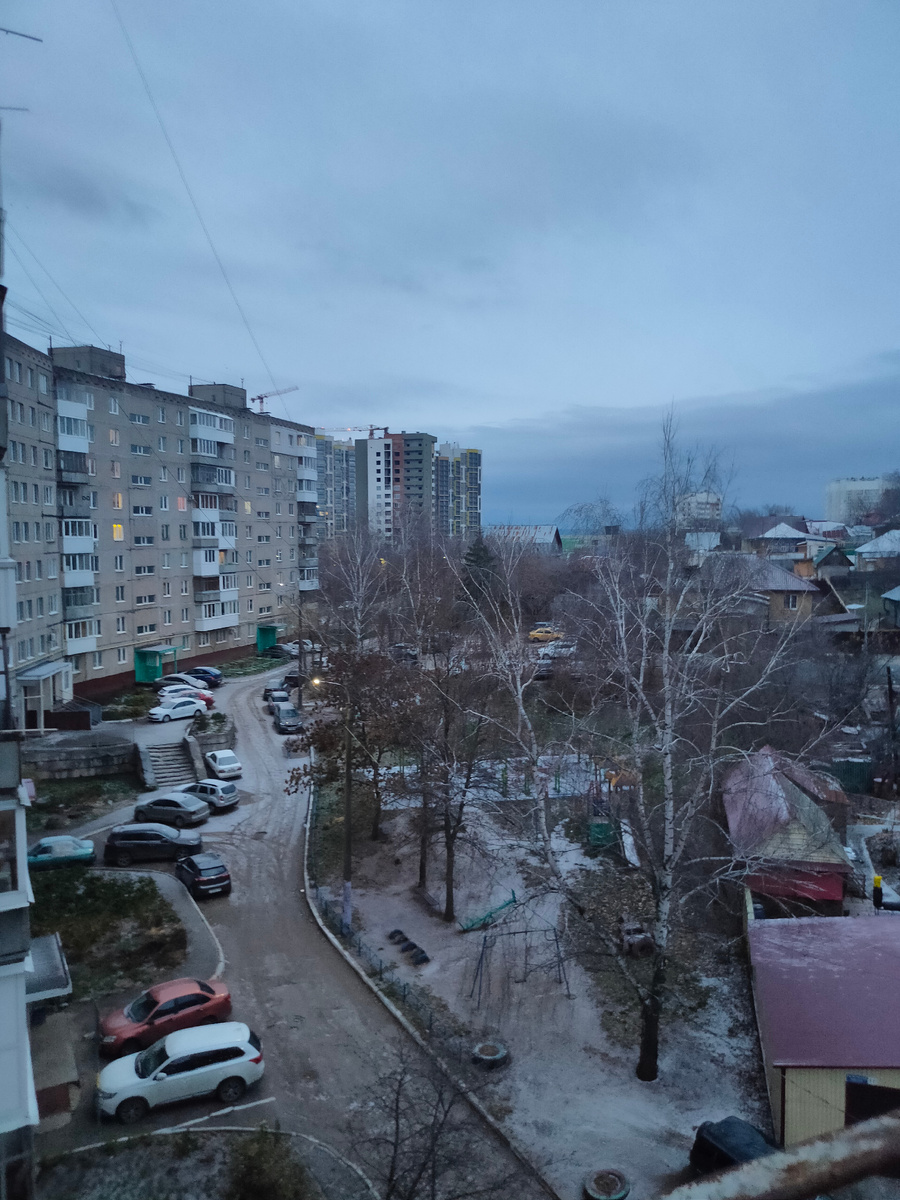 Второй снег. Фото автора