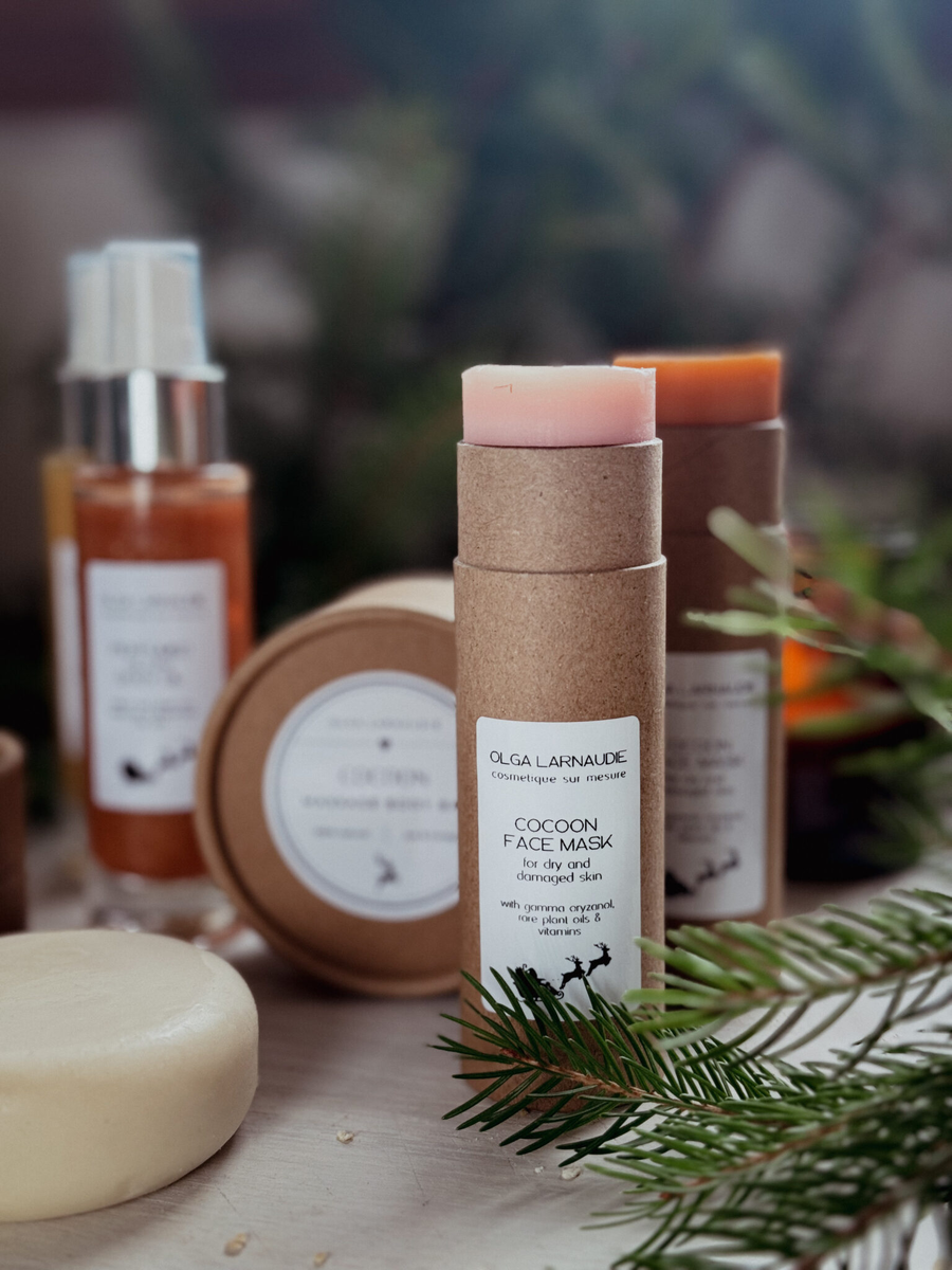 Продукты из нового сборника «Новогодние косметические рецепты»