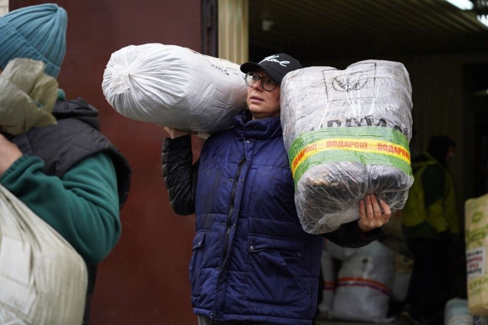    Отправка груза для бойцов СВО из Алтайского края. Источник: Пресс-служба "Единой России"