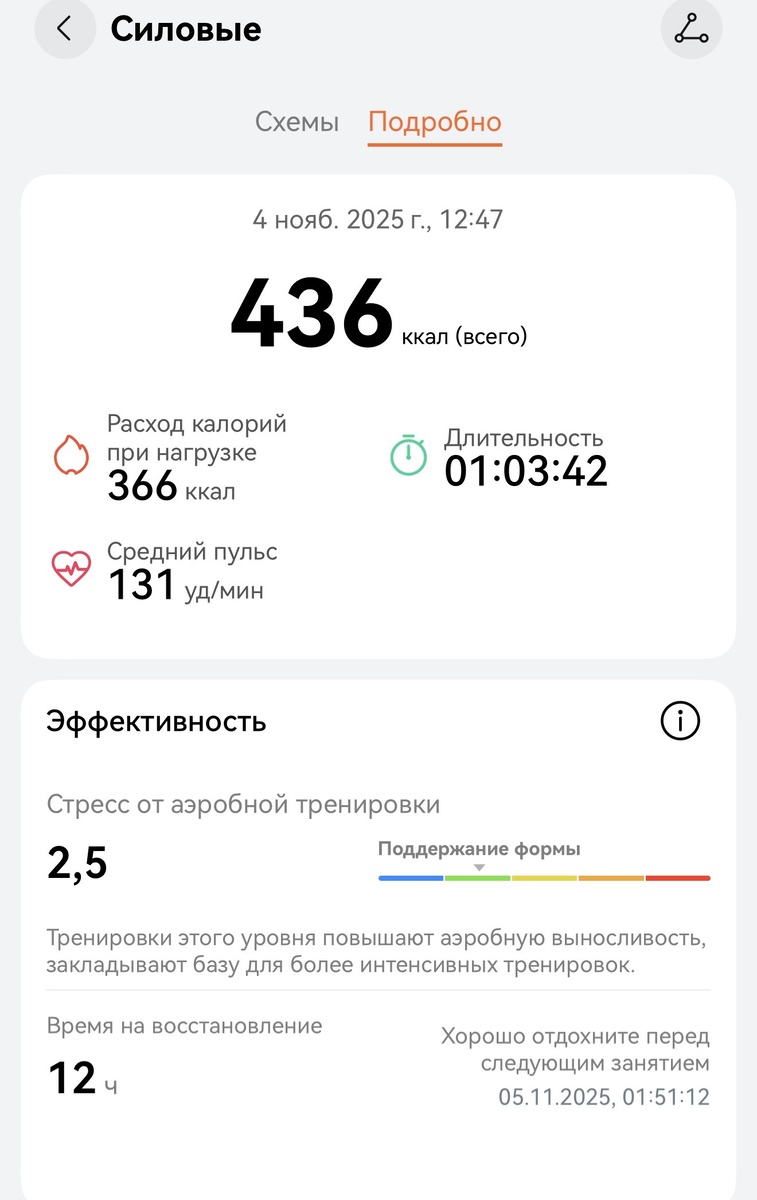 Домашняя тренировка