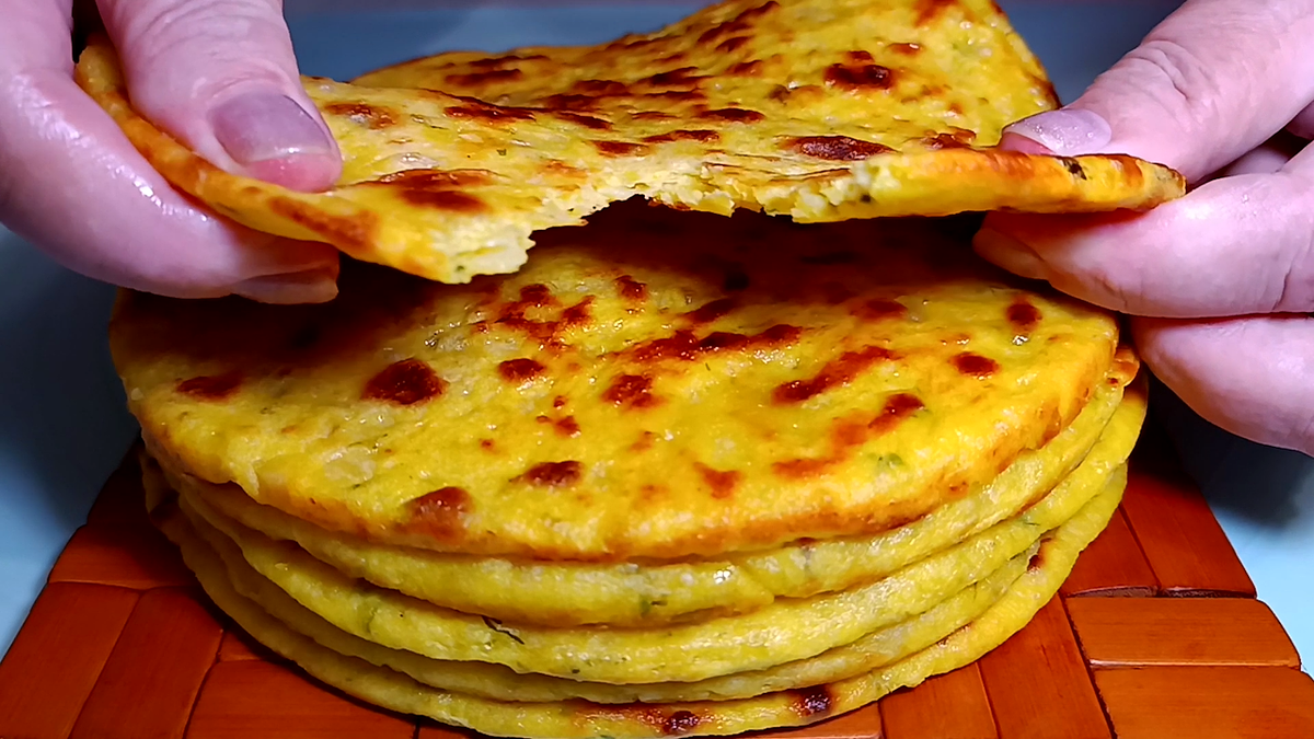 ⭐ Пышные картофельные лепешки с зеленью на сковороде