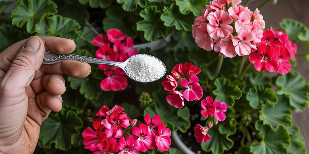Внесите под герань и другие цветы в ноябре, и даже чахлый росток пойдёт в рост. Подкормка за 3 минуты