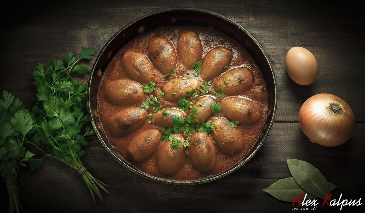 Луковая толма: Грузинский рецепт с душистым луком