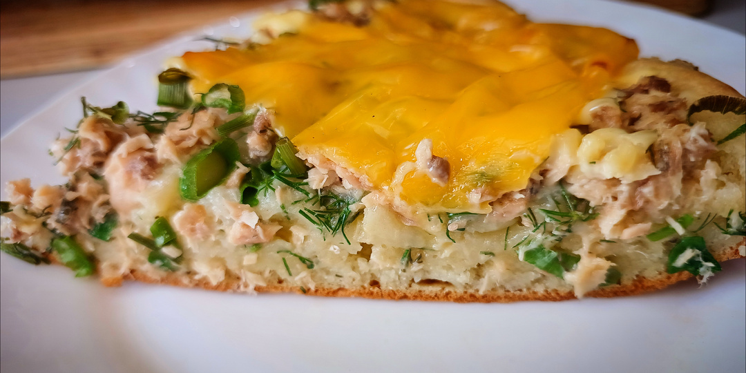 Пирог "Золотая Рыбка". Рецепт - выручалочка! Быстро и вкусно. Без лишних хлопот.