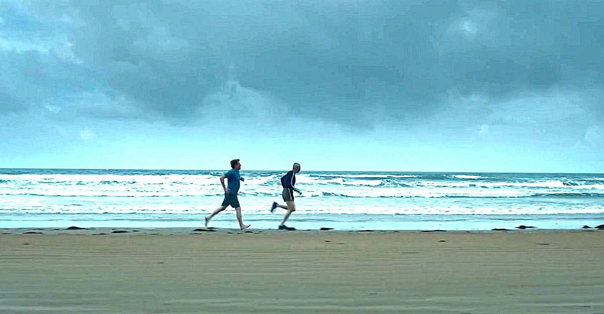 Во жизнь на природе: с утра кросс пробегут, потом весь день лясы точат, а вечером вискарь хлещут... Р-р-романтика!