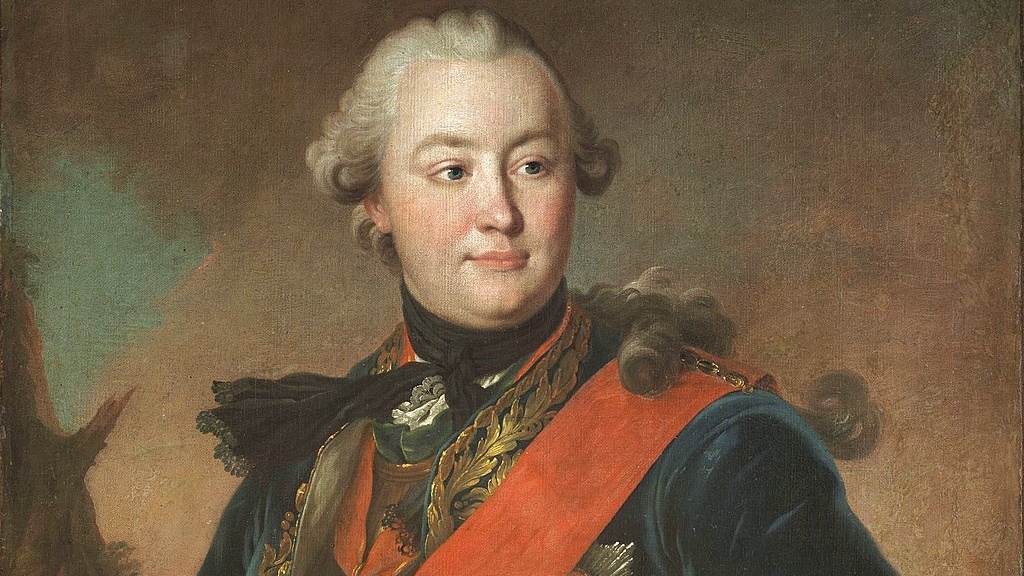 Григорий Григорьевич Орлов. Портрет работы Ф. Рокотова, 1762 год