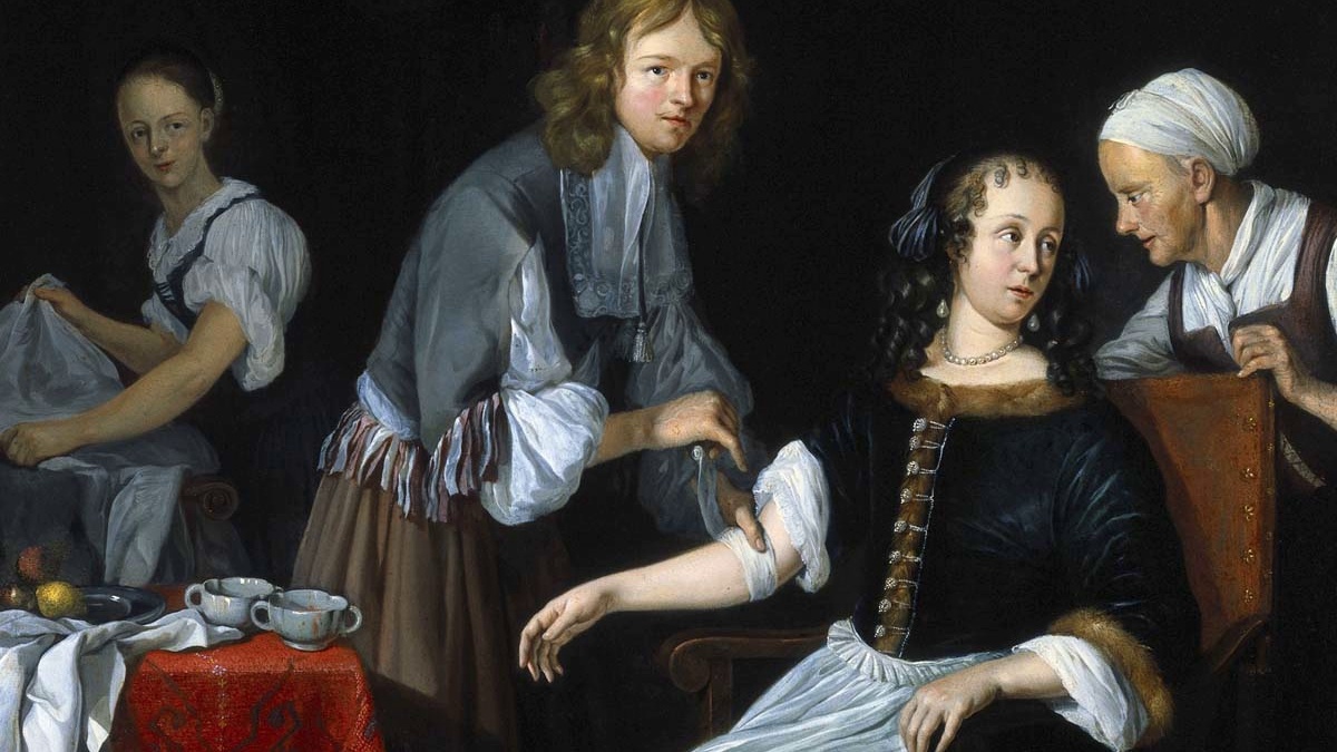 Кровопусканием лечили многие болезни, не только сифилис