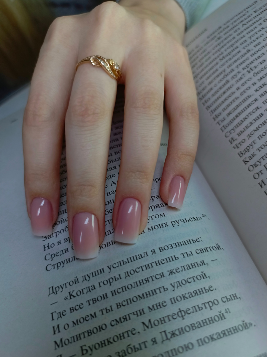 Такой маникюр получился