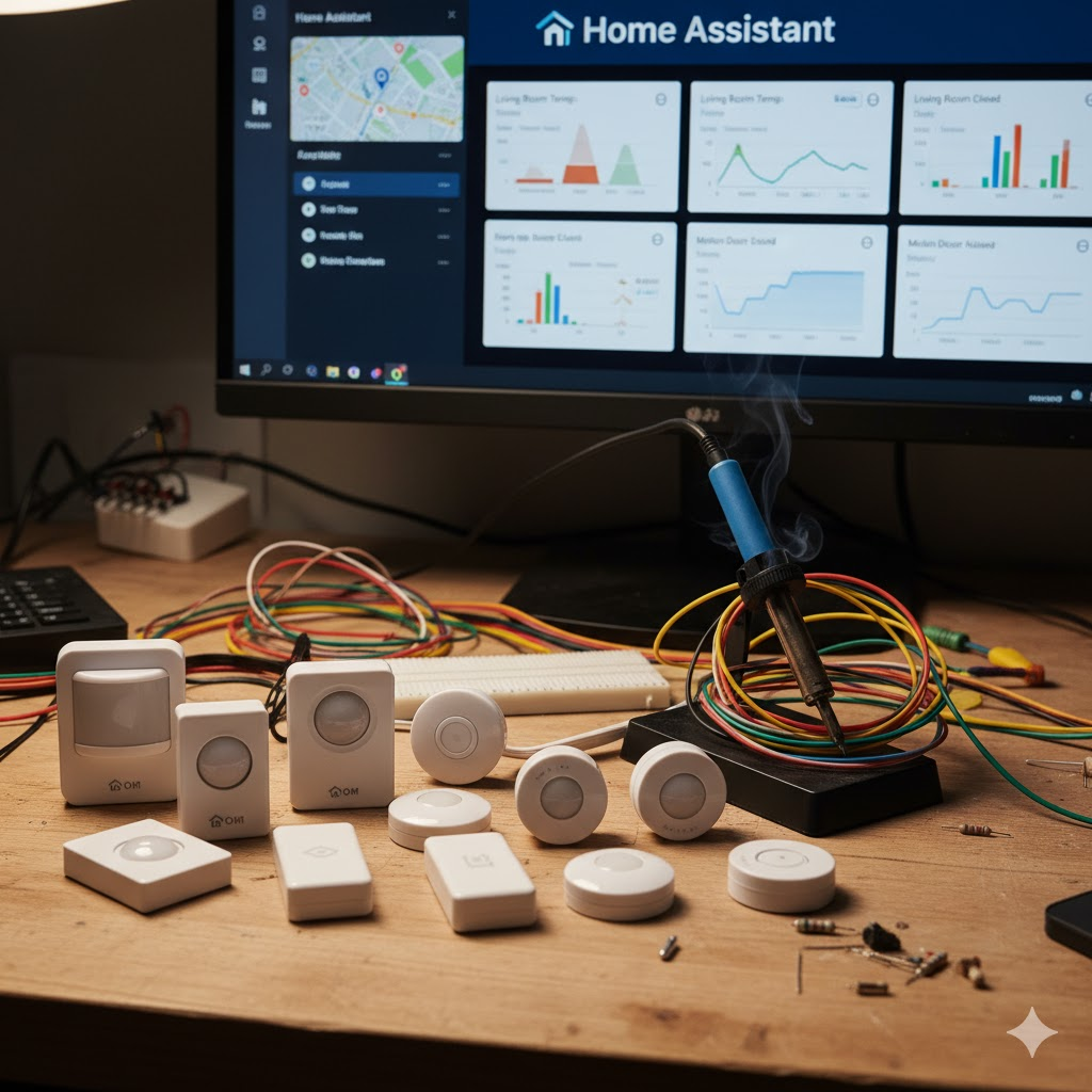 Умные датчики в home assistant