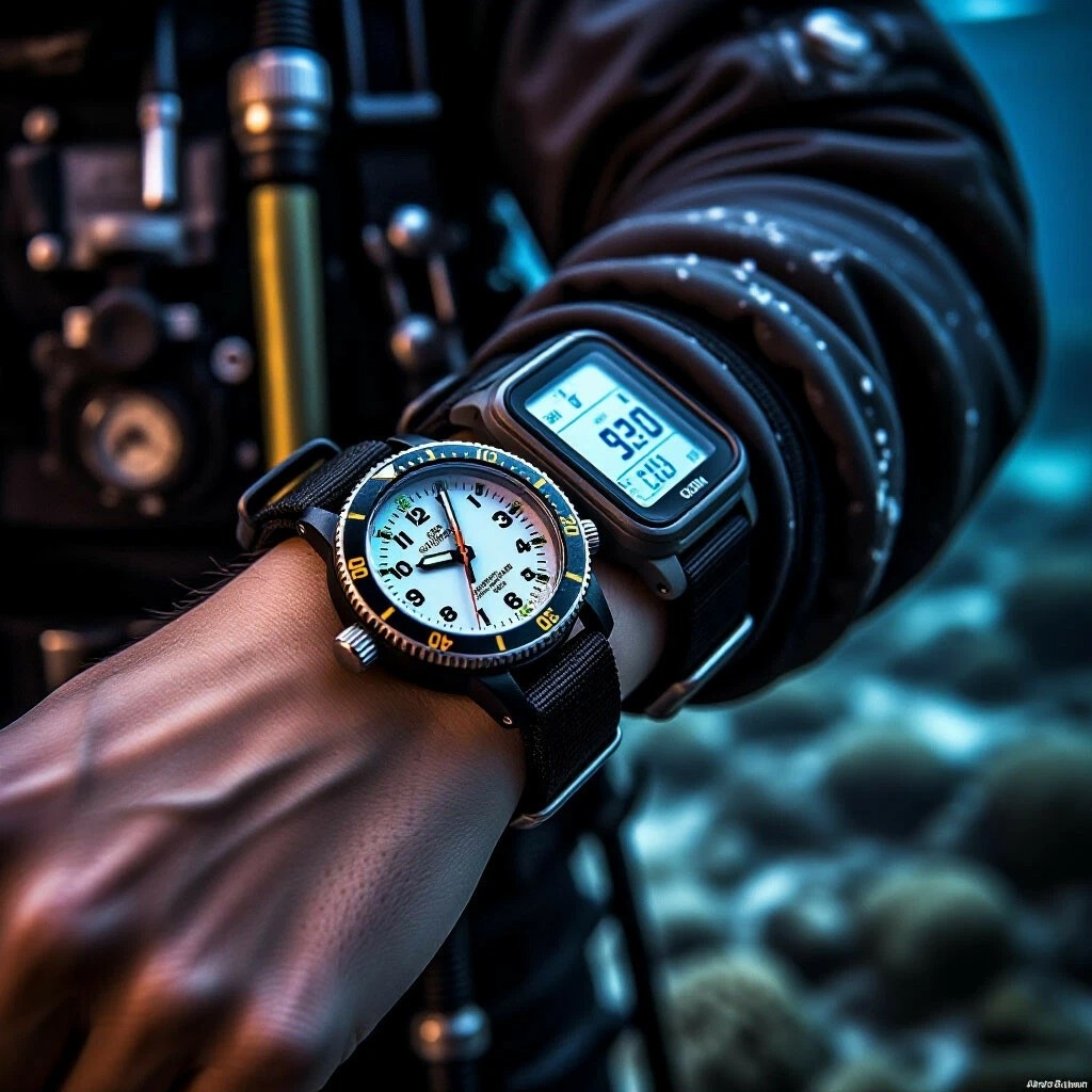 Приборная панель дайвера